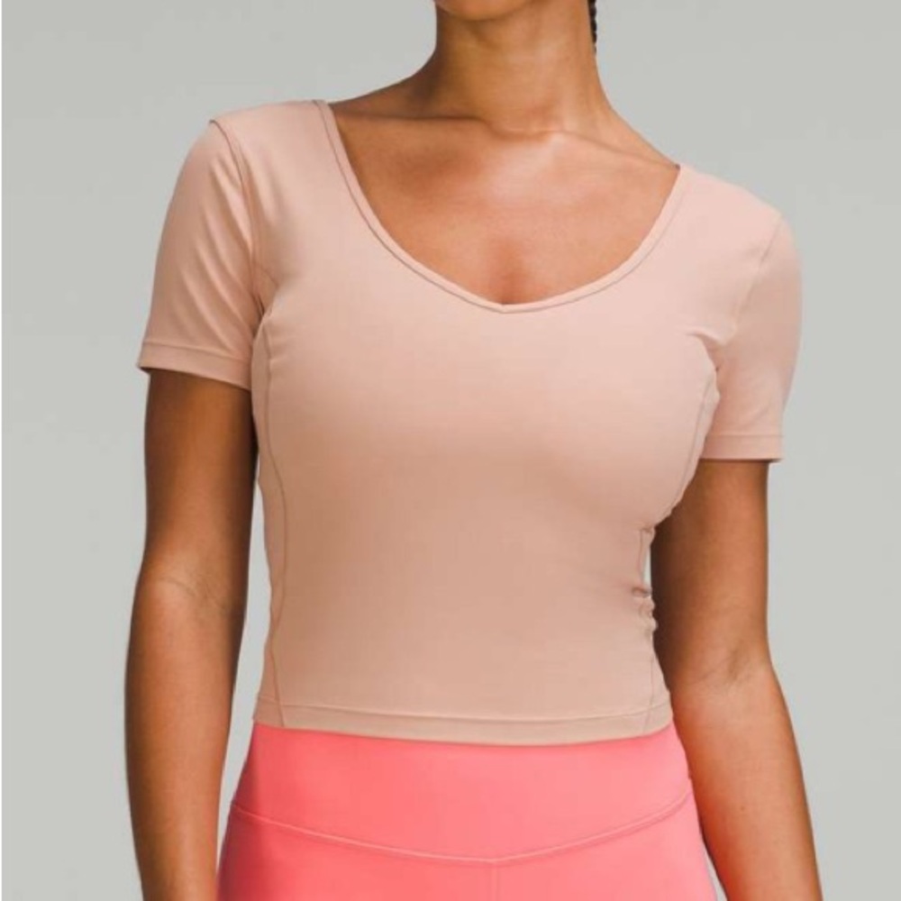 Lululemon Align T Shirt Pink Clay